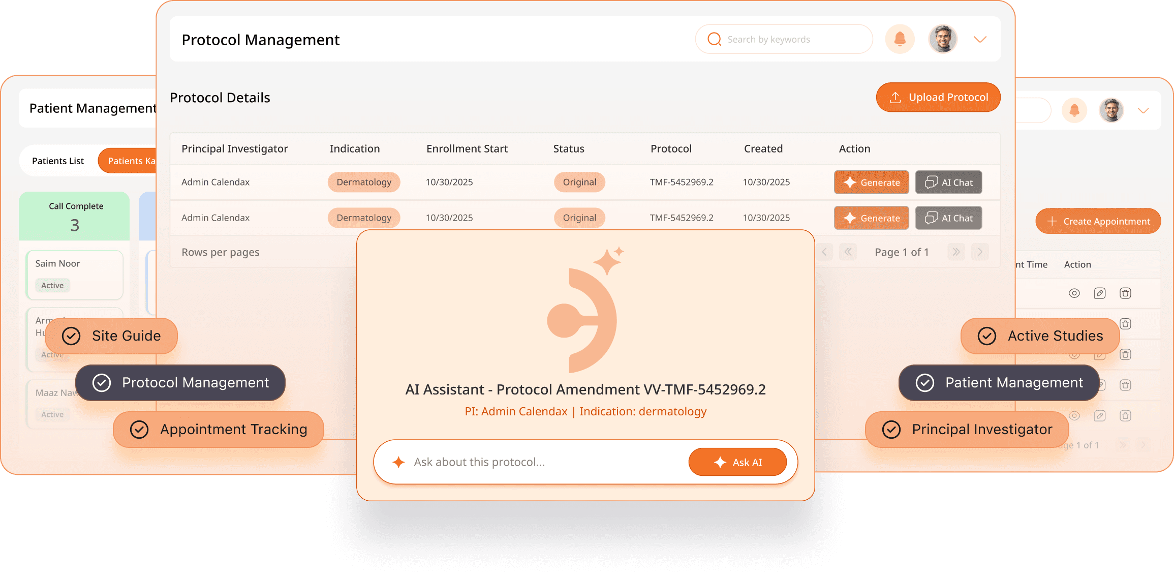 CalenDAX Dashboard